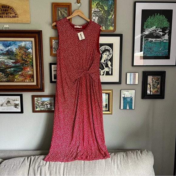 NWT Red Tank Maxi Dress from TJ Maxx - Picture 4 of 5